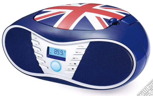 BB Lettore Radio CD UK Flag gioco di HIFI
