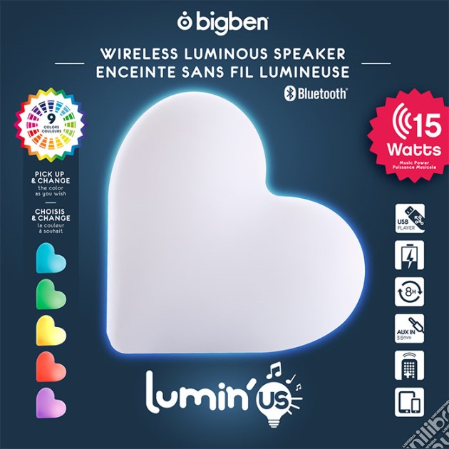 BB Lumin'us - Speaker Cuore gioco di HIFI