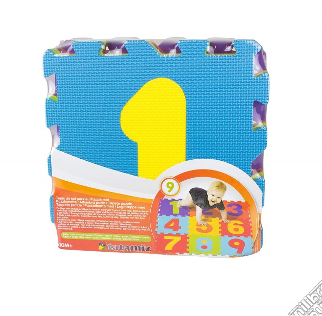 Tatamiz: Cifre - Tappeto Puzzle In Schiuma 9 Pz puzzle