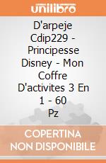 D'arpeje Cdip229 - Principesse Disney - Mon Coffre D'activites 3 En 1 - 60 Pz gioco di D'arpeje