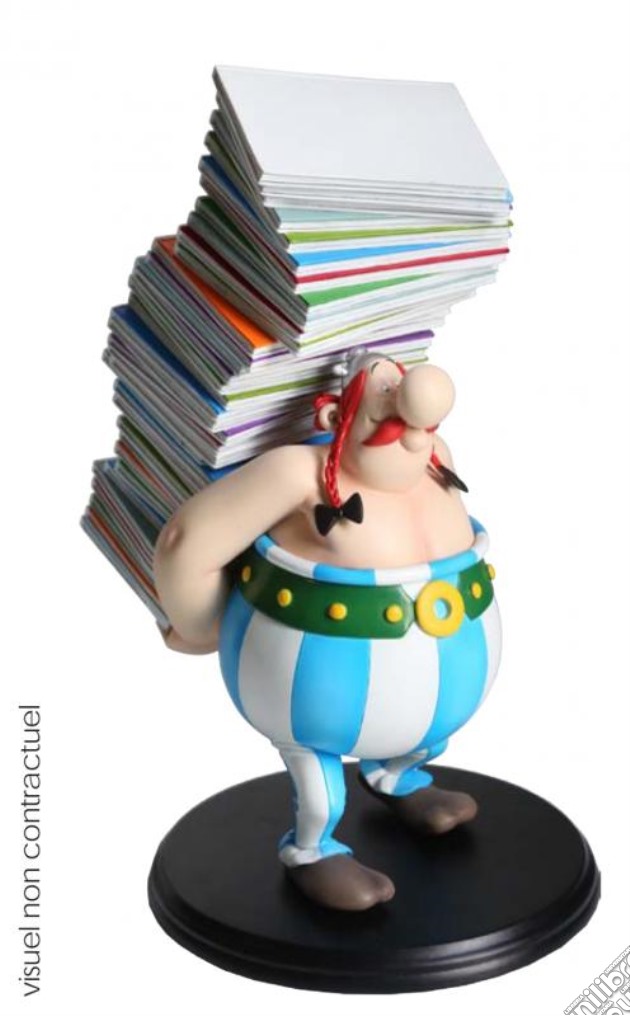 Asterix: Plastoy - Collector's Figure Obelix Con Pila Di Fumetti gioco di Plastoy