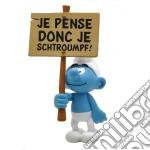 Puffi (I): Plastoy - Collector's Figure Puffo Con Segno Je Pense Donc Je Schtroumpf giochi