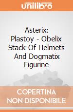 Asterix: Plastoy - Obelix Stack Of Helmets And Dogmatix Figurine gioco