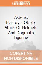 Asterix: Plastoy - Obelix Stack Of Helmets And Dogmatix Figurine giochi