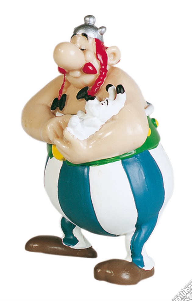 Plastoy 60502 - Asterix - Figura Obelix Con Idefix gioco di Plastoy