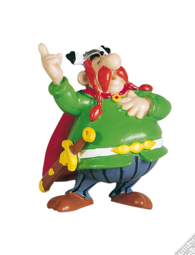 Asterix: Plastoy - Mini Figure Abraracourcix Il Capo Altezza 5,7 Cm gioco di Plastoy