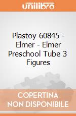 Plastoy 60845 - Elmer - Elmer Preschool Tube 3 Figures gioco di Plastoy