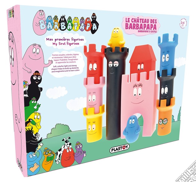 Plastoy 60857 - Barbapapa' - Playset Castello Di Barbapapa' gioco di Plastoy