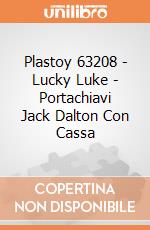 Plastoy 63208 - Lucky Luke - Portachiavi Jack Dalton Con Cassa gioco di Plastoy