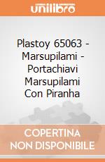 Plastoy 65063 - Marsupilami - Portachiavi Marsupilami Con Piranha gioco di Plastoy
