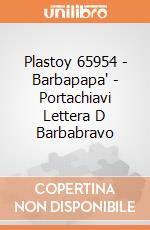 Plastoy 65954 - Barbapapa' - Portachiavi Lettera D Barbabravo gioco di Plastoy