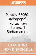 Plastoy 65960 - Barbapapa' - Portachiavi Lettera J Barbamamma gioco di Plastoy