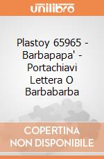 Plastoy 65965 - Barbapapa' - Portachiavi Lettera O Barbabarba gioco di Plastoy