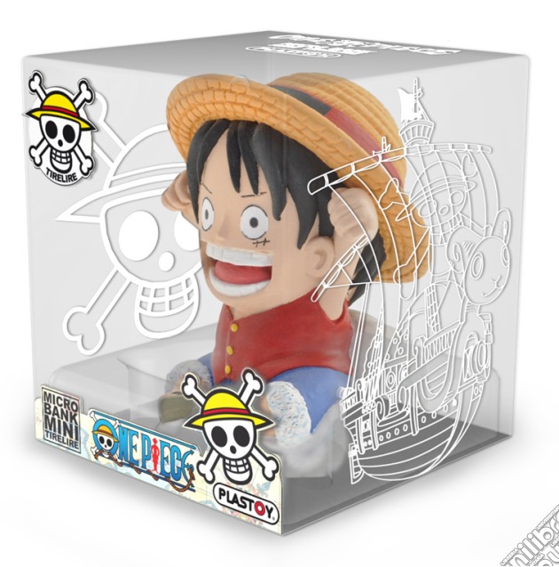 Plastoy 80042 - One Piece - Mini Salvadanaio Luffy gioco di Plastoy
