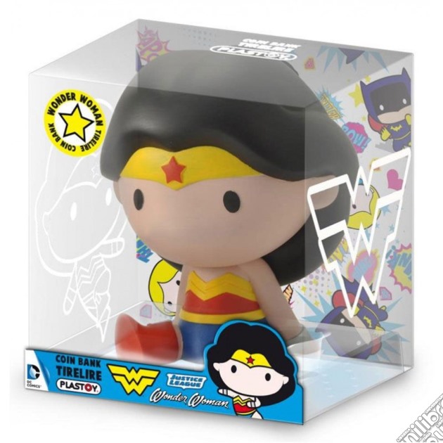 Plastoy 80066 - Dc Comics - Moneybox Chibi Wonder Woman gioco di Plastoy