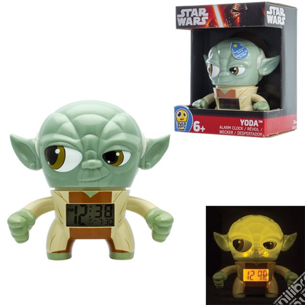 Sveglia Luminosa Star Wars-Yoda 9cm gioco di GAF