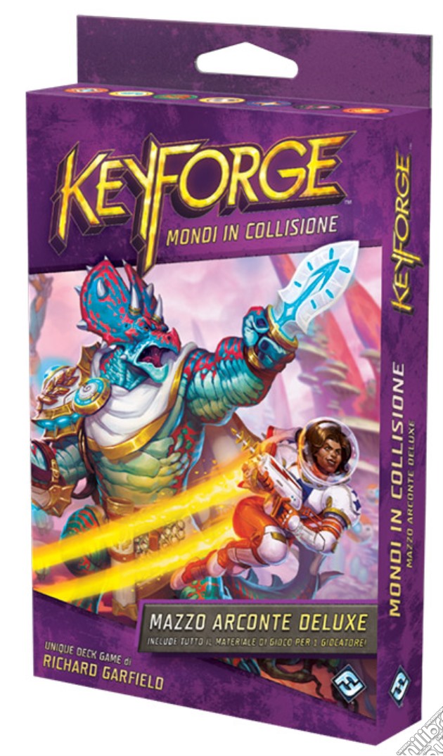 KeyForge:Mondi In Collisione-Mazzo Delux gioco di GTAV