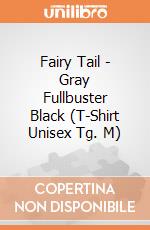 Fairy Tail - Gray Fullbuster Black (T-Shirt Unisex Tg. M) gioco