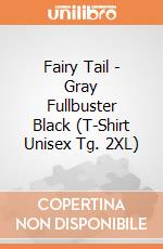 Fairy Tail - Gray Fullbuster Black (T-Shirt Unisex Tg. 2XL) gioco