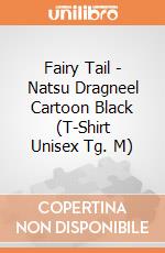 Fairy Tail - Natsu Dragneel Cartoon Black (T-Shirt Unisex Tg. M) gioco
