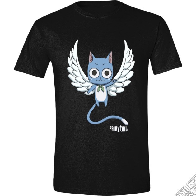 Fairy Tail - Happy Angel Black (T-Shirt Unisex Tg. L) gioco