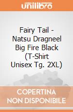 Fairy Tail - Natsu Dragneel Big Fire Black (T-Shirt Unisex Tg. 2XL) gioco