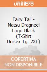 Fairy Tail - Natsu Dragneel Logo Black (T-Shirt Unisex Tg. 2XL) gioco