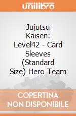 Jujutsu Kaisen: Level42 - Card Sleeves (Standard Size) Hero Team giochi