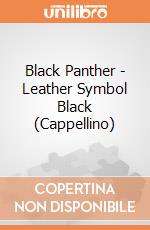 Black Panther - Leather Symbol Black (Cappellino) gioco
