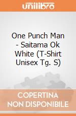 One Punch Man - Saitama Ok White (T-Shirt Unisex Tg. S) gioco