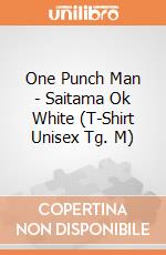 One Punch Man - Saitama Ok White (T-Shirt Unisex Tg. M) gioco