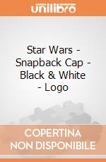 Star Wars - Snapback Cap - Black & White - Logo gioco di ABY Style