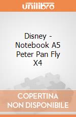 Disney - Notebook A5 Peter Pan Fly X4 gioco di ABY Style