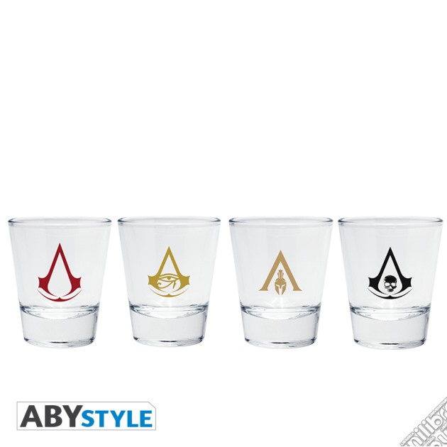 Assassin'S Creed - Shot Glass Emblems gioco di ABY Style