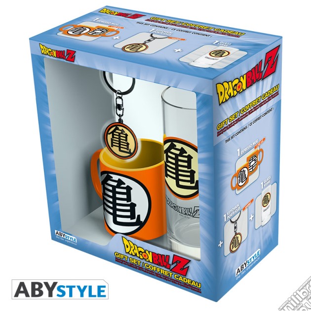 Dragon Ball - Kame Symbol (Set Bicchiere+Portachiavi+Mini Tazza) gioco di ABY Style