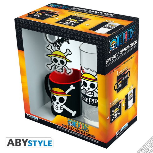 One Piece - Skull Luffy (Set Bicchiere+Portachiavi+Mini Tazza) gioco di ABY Style
