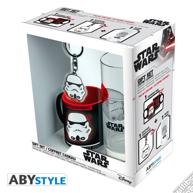 Star Wars - Trooper (Set Bicchiere+Portachiavi+Mini Tazza) gioco di ABY Style