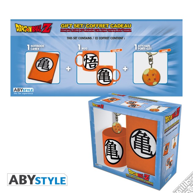 Dragon Ball - Kame Symbol (Set Quaderno+Portachiavi+Tazza) gioco di ABY Style