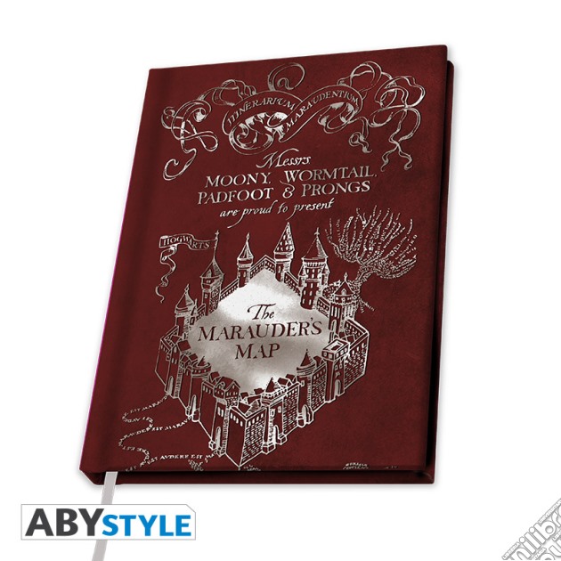 Harry Potter: ABYstyle - Marauder's Map (A5 Notebook / Quaderno) gioco di ABY Style