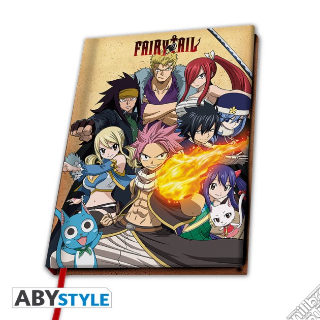 Fairy Tail - Group A5 Notebook gioco di ABY Style