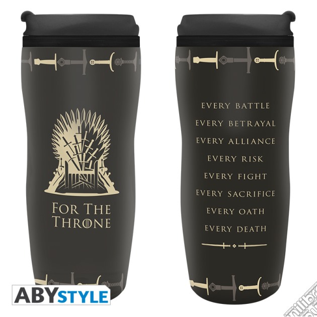 Game Of Thrones: ABYstyle - Throne (Travel Mug / Tazza Da Viaggio) gioco