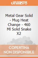 Metal Gear Solid - Mug Heat Change - 460 Ml Solid Snake X2 gioco