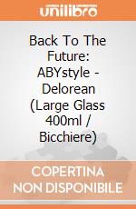 Back To The Future: ABYstyle - Delorean (Large Glass 400ml / Bicchiere) giochi