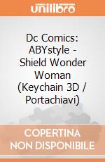 Dc Comics: ABYstyle - Shield Wonder Woman (Keychain 3D / Portachiavi) gioco