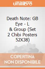 Death Note: GB Eye - L & Group (Set 2 Chibi Posters 52X38) giochi