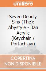 Seven Deadly Sins (The): Abystyle - Ban Acrylic (Keychain / Portachiavi) gioco