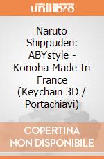Naruto Shippuden: ABYstyle - Konoha Made In France (Keychain 3D / Portachiavi) gioco