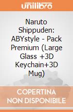 Naruto Shippuden: ABYstyle - Pack Premium (Large Glass +3D Keychain+3D Mug) gioco