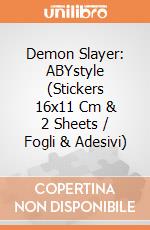 Demon Slayer: ABYstyle (Stickers 16x11 Cm & 2 Sheets / Fogli & Adesivi) gioco di GADE