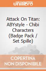 Attack On Titan: ABYstyle - Chibi Characters (Badge Pack / Set Spille) gioco